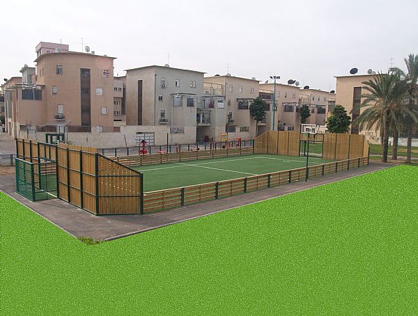 מגרש מיני פיץ 30/15 מטר